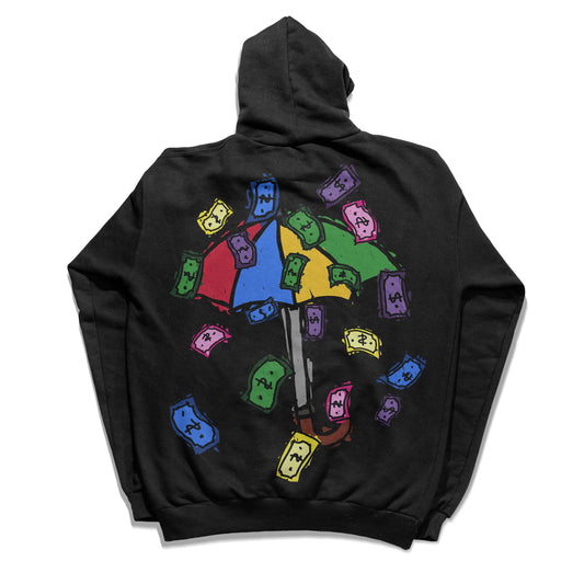 Rainy Day Money Hoodie | Black